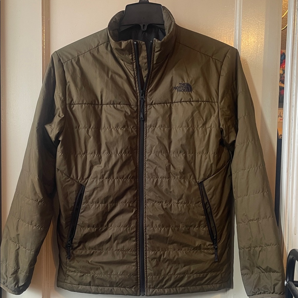 The North Face Men's Khaki Puffer Jacket